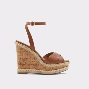 ‎Aldo Glenrose Sandal Espadrille in Brown